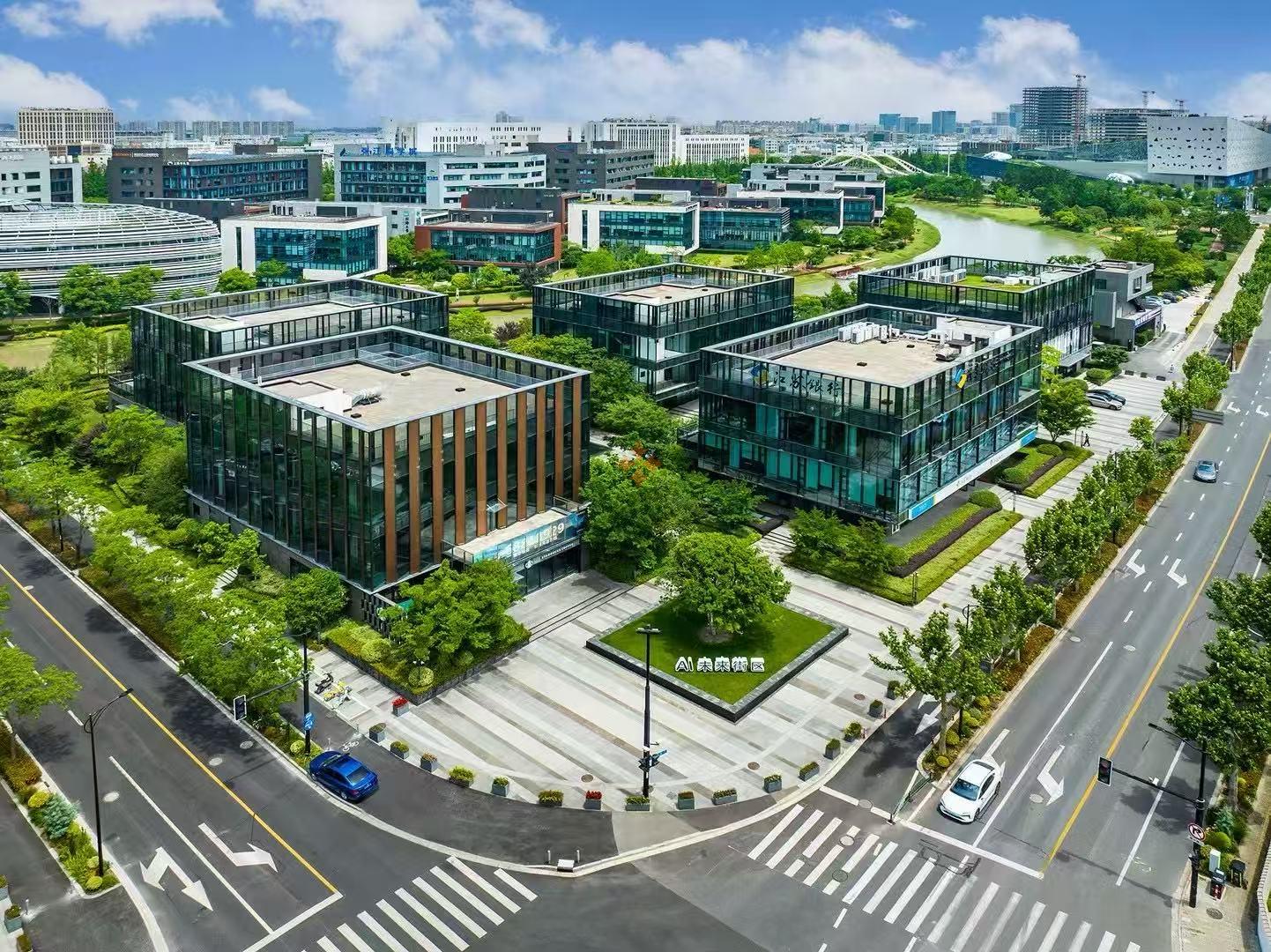 張江川楊河岸，AI未來街區(qū)，穿街引園，商業(yè)獨棟庭院