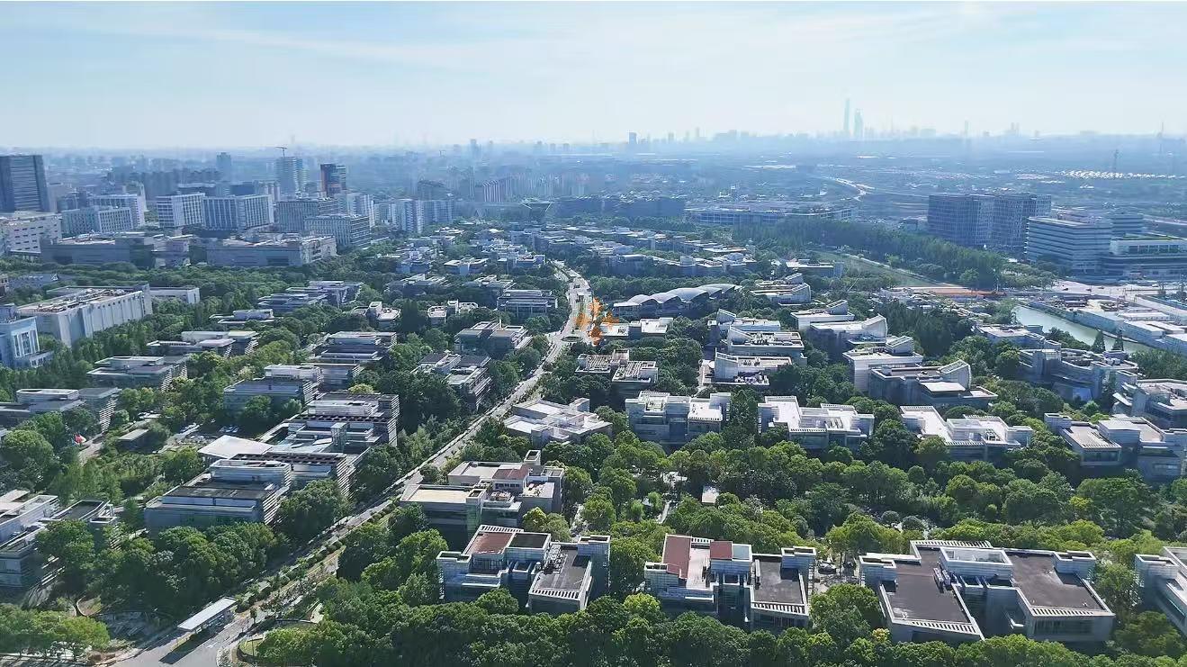 張江中環(huán)，科技領(lǐng)袖之都，張江集電港獨(dú)棟園區(qū)